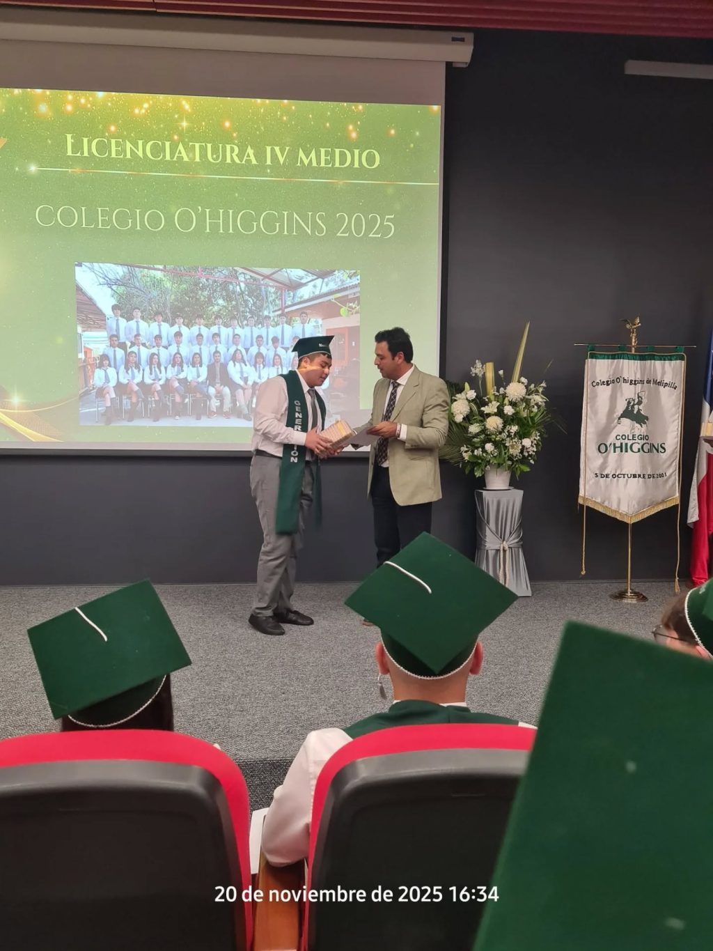 Instagram post from colegioohiggins_oficial. This post is in position 15.